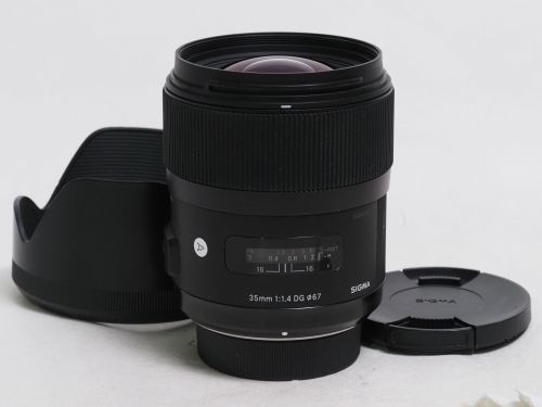 A 35mm F1.4 DG ニコン用 【中古】(L:967)