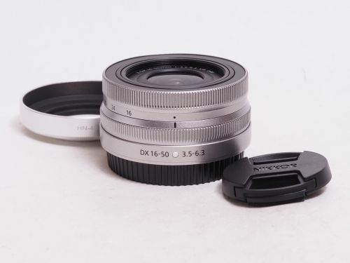 Z DX 16-50mm F3.5-6.3 VR シルバー 【中古】 (L:112)