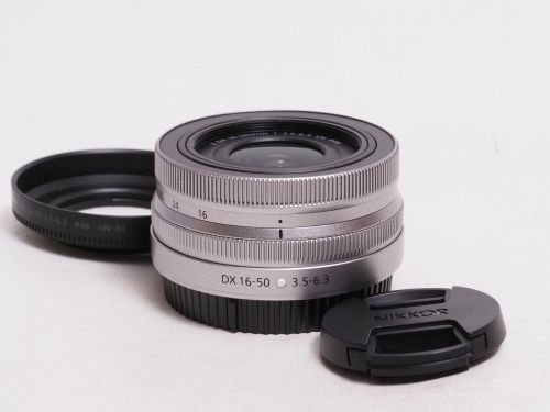 Z DX 16-50mm F3.5-6.3 VR シルバー 【中古】(L:284)