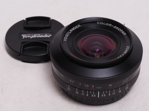 COLOR-SKOPAR20/3.5SLII キヤノンEF 【中古】(L:378）