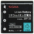 シグマ LI-ION バッテリーパック BP-31