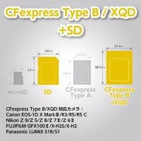 ハクバ ハードメモリーカードケース CFB3SD4（CFexB(XQD)/SD用）