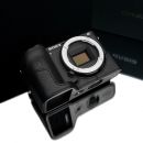 GARIZ　ソニーα6600用 本革カメラケース XS-CHA6600BK(ブラック)【在庫処分特価