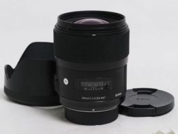 シグマ A 35mm F1.4 DG ニコン用 【中古】(L:967)