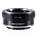 KF マウントアダプターKF-CYE-T (C/Yマウントレンズ→ソニーEマウント変換)【在庫限り】