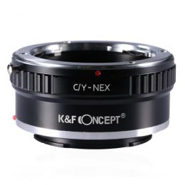 KF マウントアダプターKF-CYE-T (C/Yマウントレンズ→ソニーEマウント変換)【在庫限り】