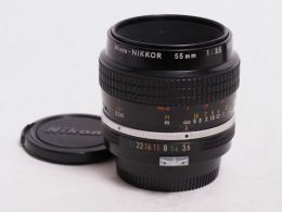 ニコン New ニッコール MICRO 55mm F3.5 【中古】 (L:969)
