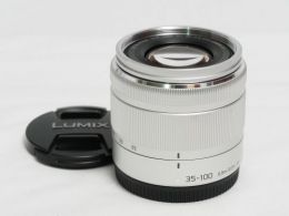 パナソニック G VARIO 35-100/4-5.6 O.I.S シルバー【中古】(L:201)