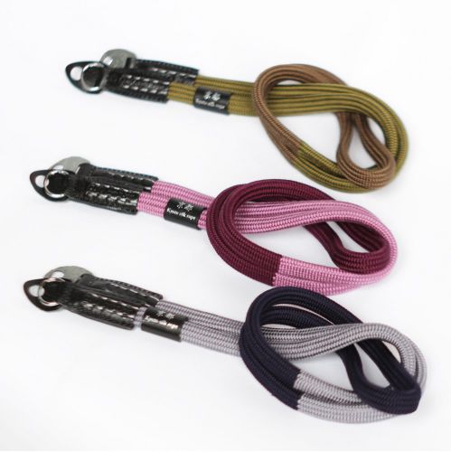 荻窪カメラのさくらや / 蔵Cura シルクロープストラップ”SHIMEKIRI