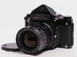 ペンタックス 6X7 M/UP無 アイレベル + SMC-T 75/4.5 【中古】(B:812)