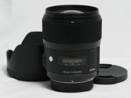 シグマ A 35mm F1.4 DG ニコン用 【中古】(L:824)
