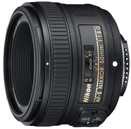 ニコン　AF-S NIKKOR 50mm f/1.8G