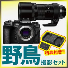OM SYSTEM OM-1MarkII 野鳥セット /ED300mmF4PRO 【特典付】