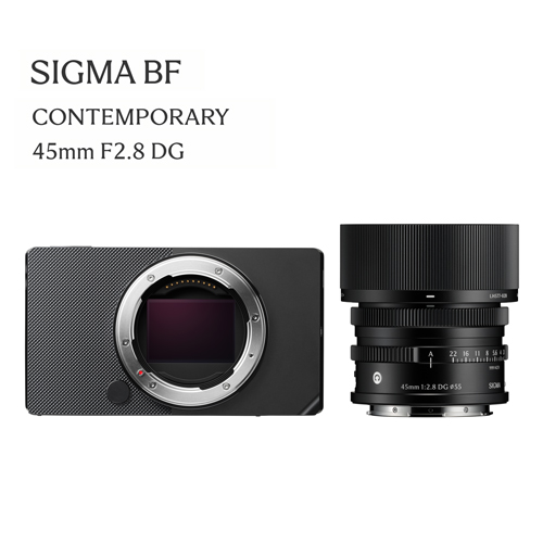 SIGMA BF 45mm F2.8 DG シルバー セット SIGMA (シグマ) BF 45mm F2.8 DG Contemporary シルバー レンズ
