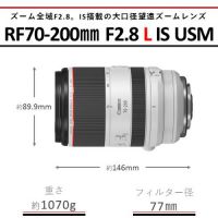 キヤノン RF70-200mm F2.8 L IS USM