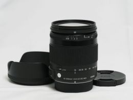 シグマ C18-200/3.5-6.3DC MACRO OS HSMニコンF用【中古】(L:242)