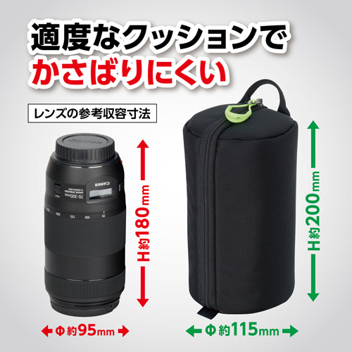 RF75-300mm F4-5.6、ポーチセット 荻窪カメラのさくらや / ハクバ ソフトレンズポーチ 02 95-180