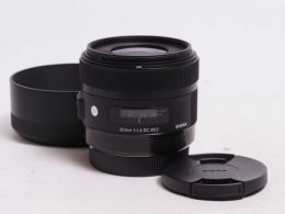 シグマ 30mm F1.4 DC キヤノン用 【中古】(L:307)