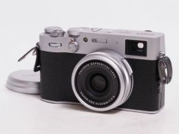 フジフイルム X100V シルバー 【中古】(B:349)