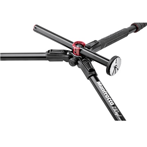 【美品】マンフロット Manfrotto アルミ4段三脚 MT190GOA4TB