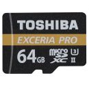 東芝 EXCERIA PROmicroSDXC 64GB [MUX-A064G]【セール特価・在庫限
