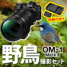 OM SYSTEM OM-1MarkII 野鳥セット /ED150-600mm IS【特典付】★