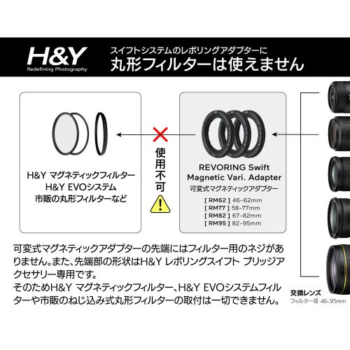 荻窪カメラのさくらや / H&Y SWIFT REVORINGマグネティック可変 荻窪カメラのさくらや / H&Y SWIFT REVORINGマグネティック可変