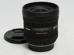 シグマ 4.5mm F2.8 EX DC FISHEYE HSM ニコンF 【中古】(L:344)