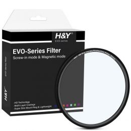 H&Y EVO プロテクションフィルター[67～112mm保護用]（ねじ込み・マグネット装着両対応）