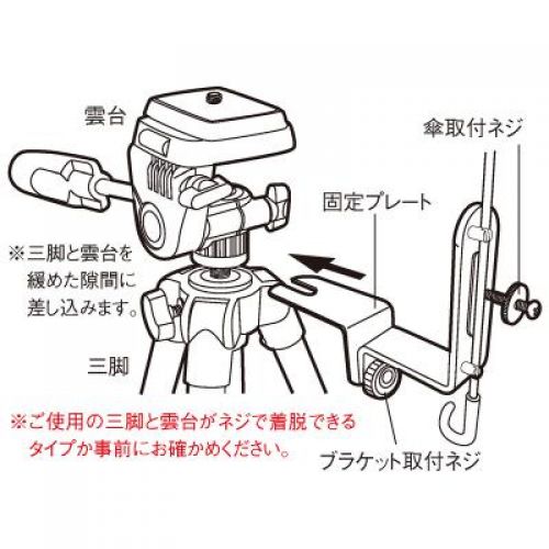 エミリー 荻窪カメラのさくらや / エツミ レインブラケットDXII E-6722