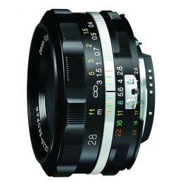 フォクトレンダーC-S 28/2.8SLIIs Asph  ニコンAi-S ブラック【ズバリ特価!】