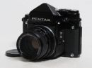 ペンタックス 67+TTLファインダー + P67 105mm F2.4 【中古】(B:346)