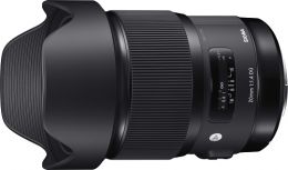 シグマ　A 20mm F1.4 DG HSM ニコンFマウント
