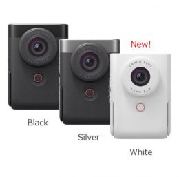 キヤノン Vlogカメラ PowerShot V10【ホワイトカラー新発売】 ★