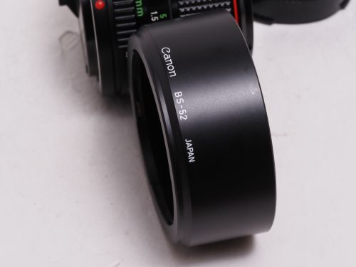 Canon New FD 50mm f/1.4 レンズ フード(BS-52)付 Canon New FD 50mm f/1.4 レンズ フード(BS-52)付 Amazon | CANON