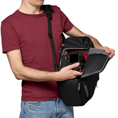 Manfrotto -  【マンフロット】Advanced ファスト バックパック M III Manfrotto Advanced Fast III Backpack (Black, 18.5L) MB MA3-BP-FM