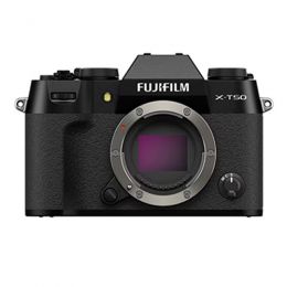 フジフイルム X-T50 ボディ ブラック【2か国語対応】【さらに下取優待引あり】