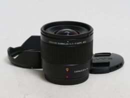 パナソニック LEICA DG S 9mm/F1.7 ASPH.[H-X09]【中古】(L:142)