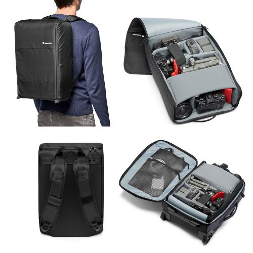 Manfrotto Manhattan ランナー50 ローラーバッグ グレー MB MN-R-RN-50