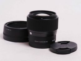 シグマ C 56mｍF1.4 DC DN ソニーE用 【中古】(L:860)